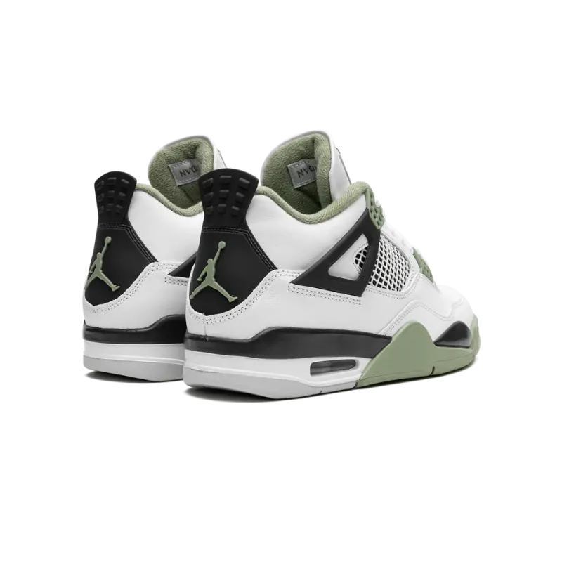 Jordan Air Jordan 4 Retro WMNS Seafoam Oil Green Womens