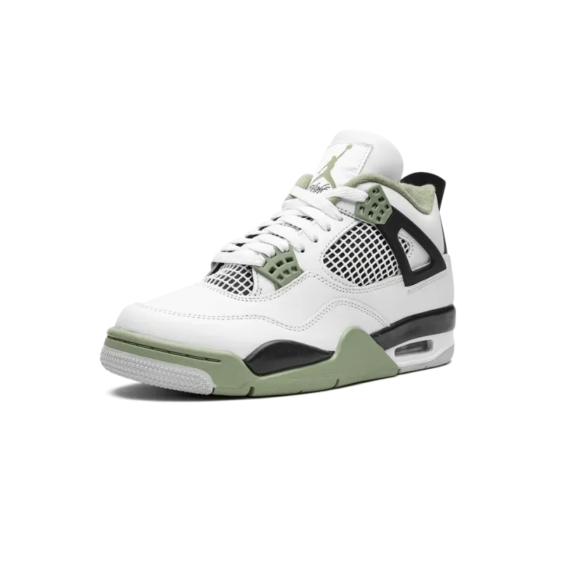 Jordan Air Jordan 4 Retro WMNS Seafoam Oil Green Womens