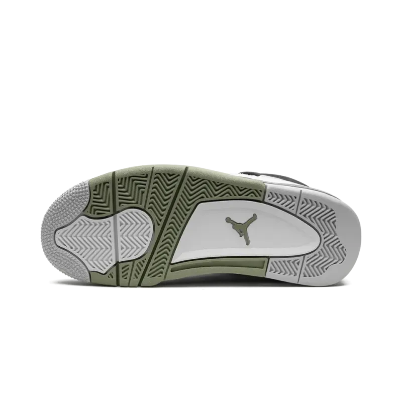 Jordan Air Jordan 4 Retro WMNS Seafoam Oil Green Womens