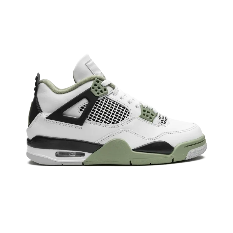 Jordan Air Jordan 4 Retro WMNS Seafoam Oil Green Womens
