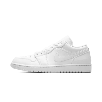 Jordan Air Jordan 1 Low Triple White Mens