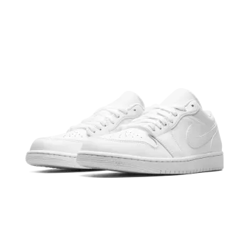 Jordan Air Jordan 1 Low Triple White Mens