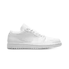 Jordan Air Jordan 1 Low Triple White Mens