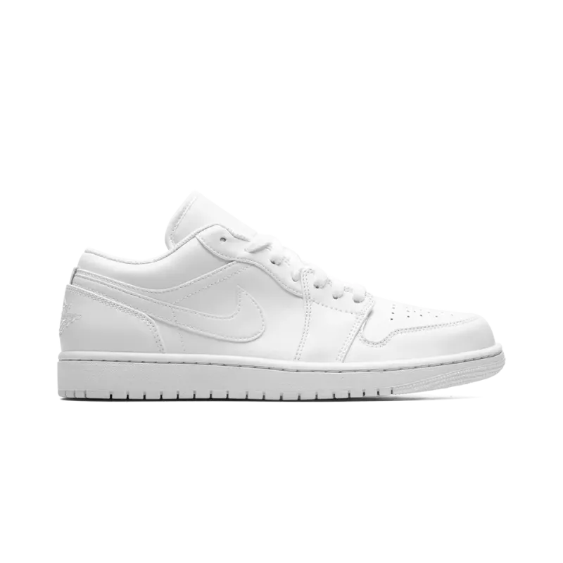 Jordan Air Jordan 1 Low Triple White Mens
