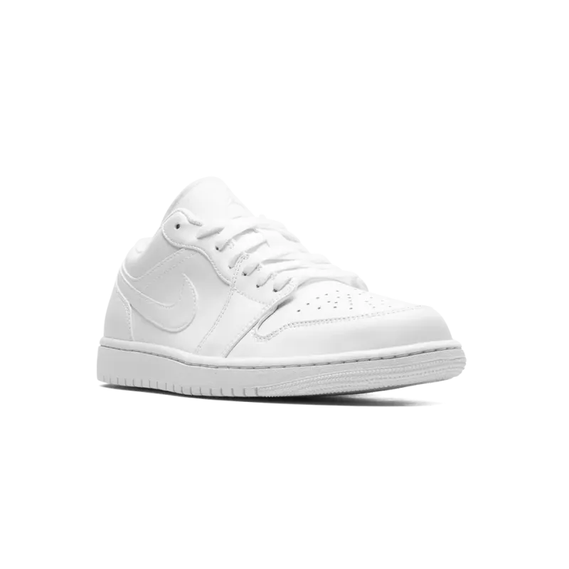 Jordan Air Jordan 1 Low Triple White Mens