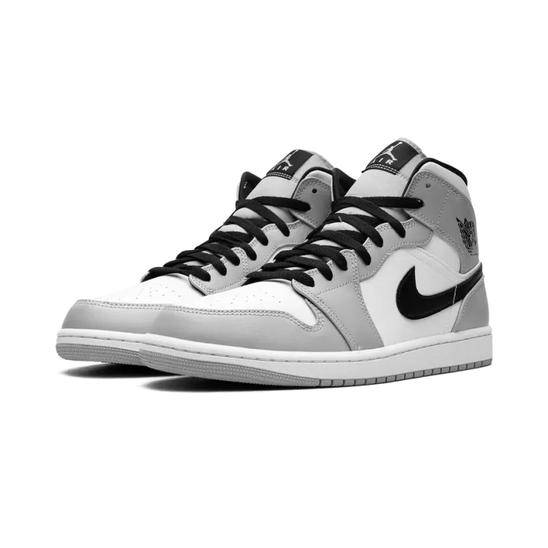 Jordan Air Jordan 1 Mid Light Smoke Grey Mens