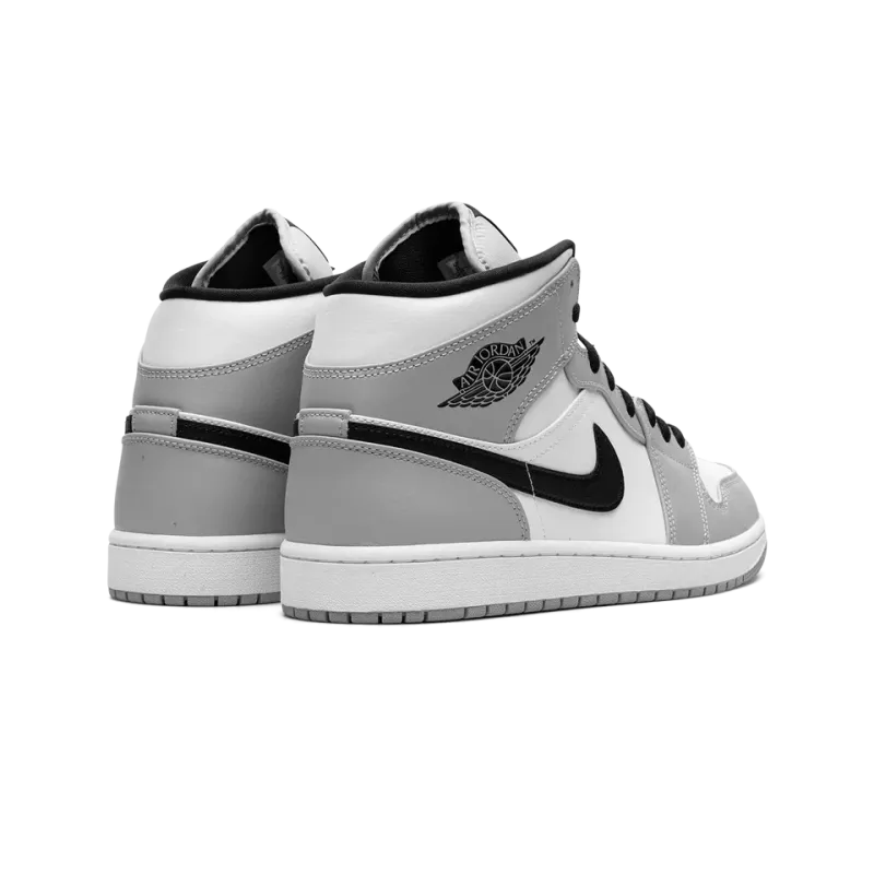 Jordan Air Jordan 1 Mid Light Smoke Grey Mens