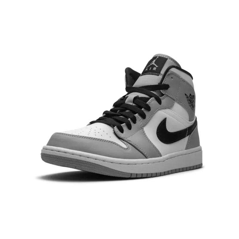 Jordan Air Jordan 1 Mid Light Smoke Grey Mens