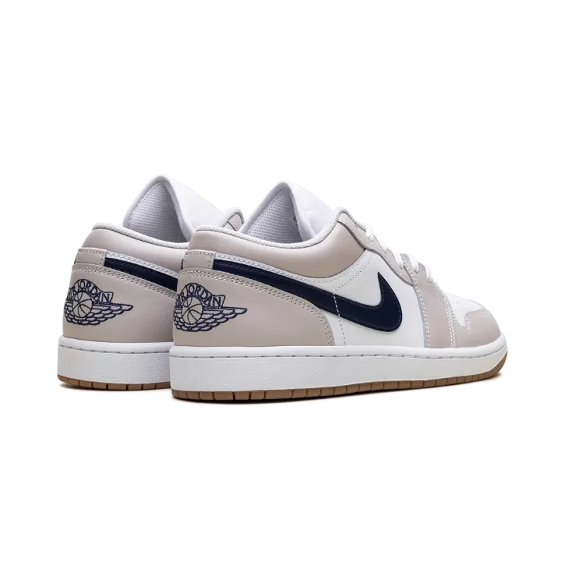 Jordan Jordan 1 Low Midnight Navy Neutral Grey Mens