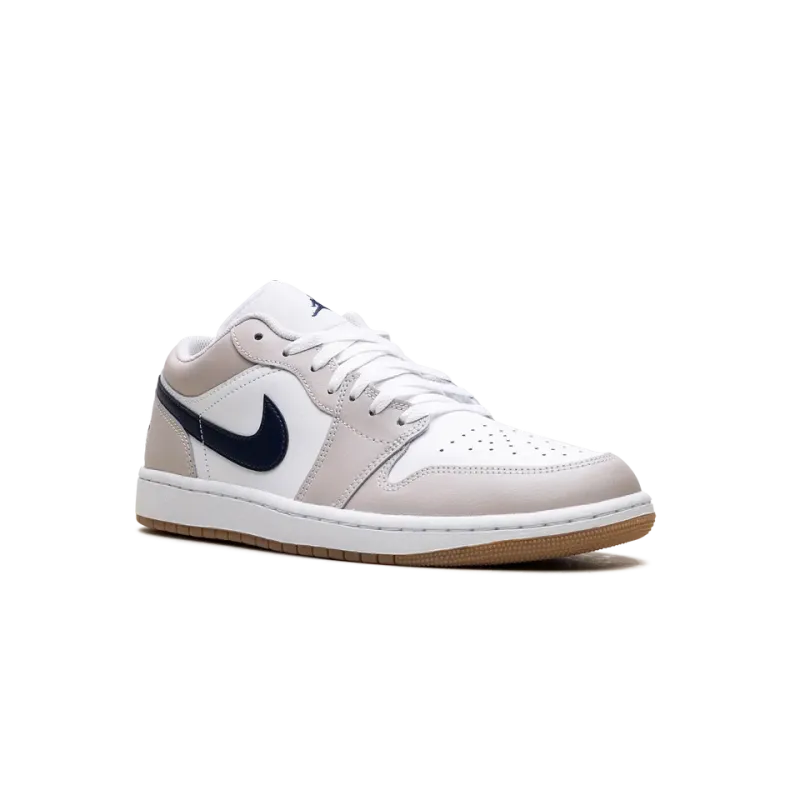 Jordan Jordan 1 Low Midnight Navy Neutral Grey Mens