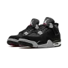 Jordan Air Jordan 4 Black Canvas Mens