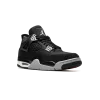 Jordan Air Jordan 4 Black Canvas Mens