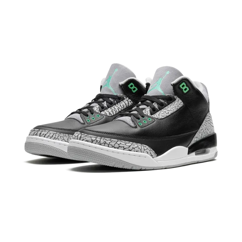 Jordan Air Jordan 3 Retro Green Glow Mens