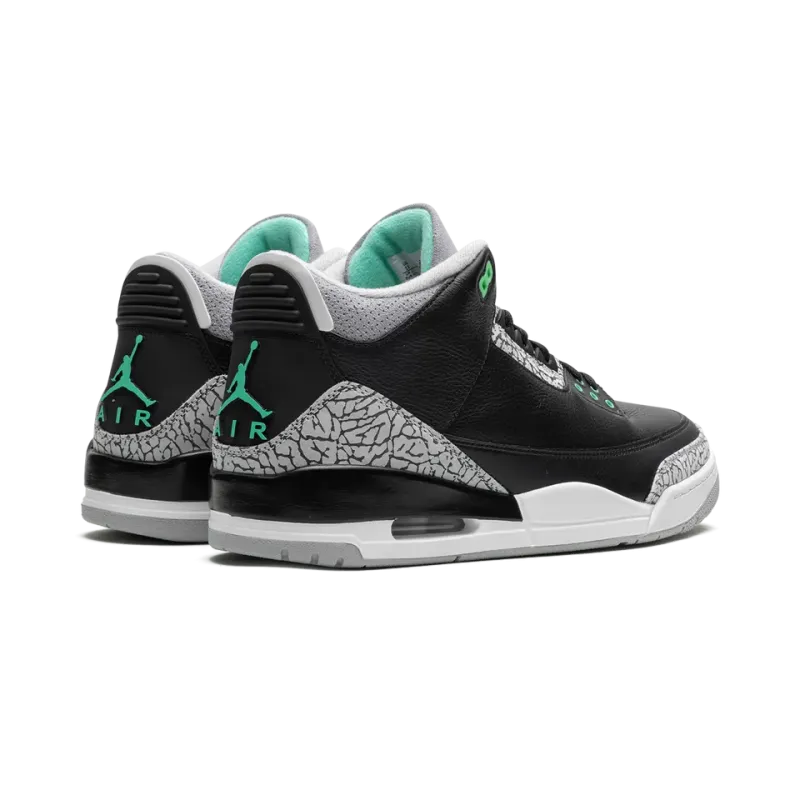 Jordan Air Jordan 3 Retro Green Glow Mens
