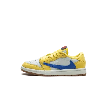 Jordan Jordan 1 Retro Low OG SP PS Travis Scott - Canary Pre School