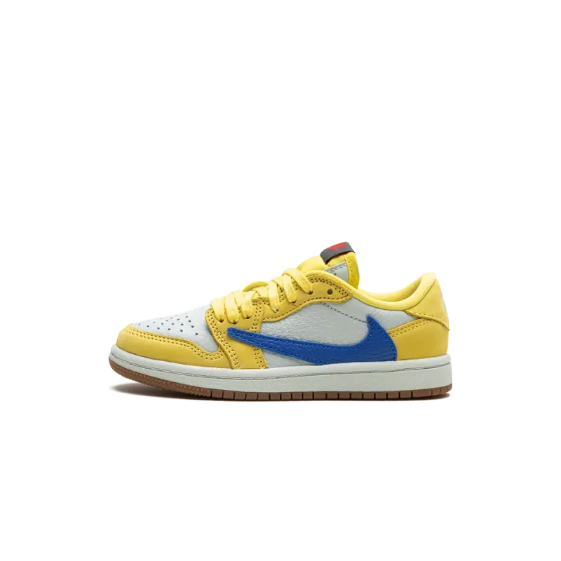 Jordan Jordan 1 Retro Low OG SP PS Travis Scott - Canary Pre School
