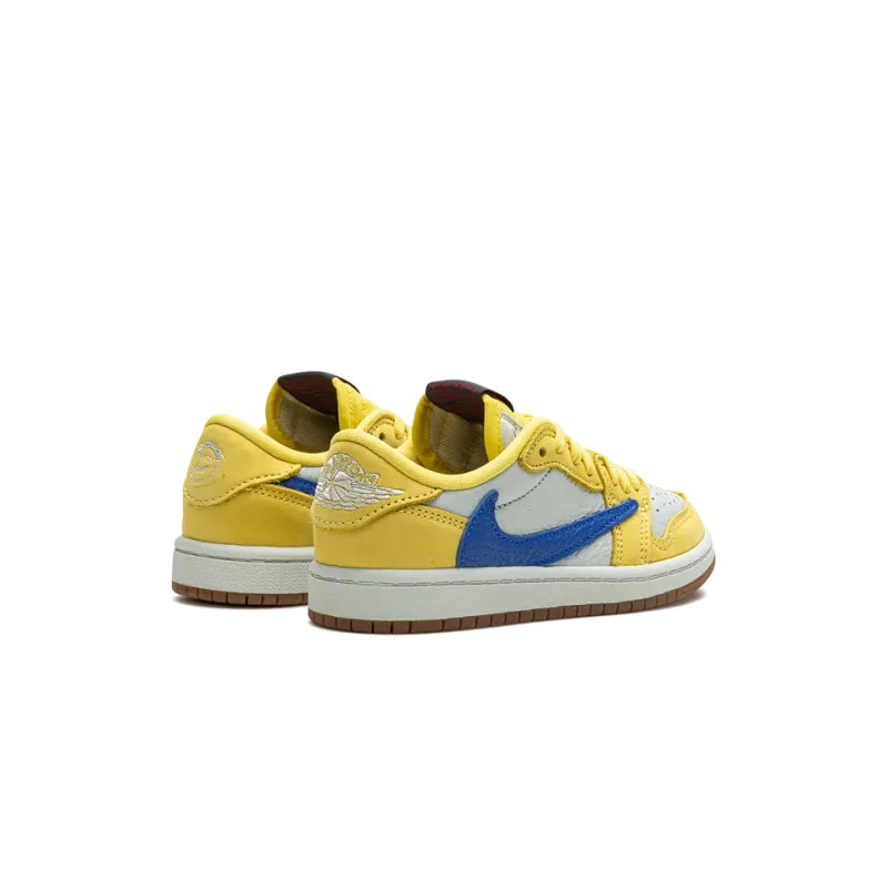Jordan Jordan 1 Retro Low OG SP PS Travis Scott - Canary Pre School