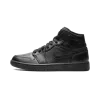 Jordan Air Jordan 1 Mid Triple Black Mens