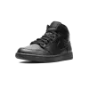 Jordan Air Jordan 1 Mid Triple Black Mens
