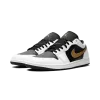 Jordan Air Jordan 1 Low Gold Swoosh Mens