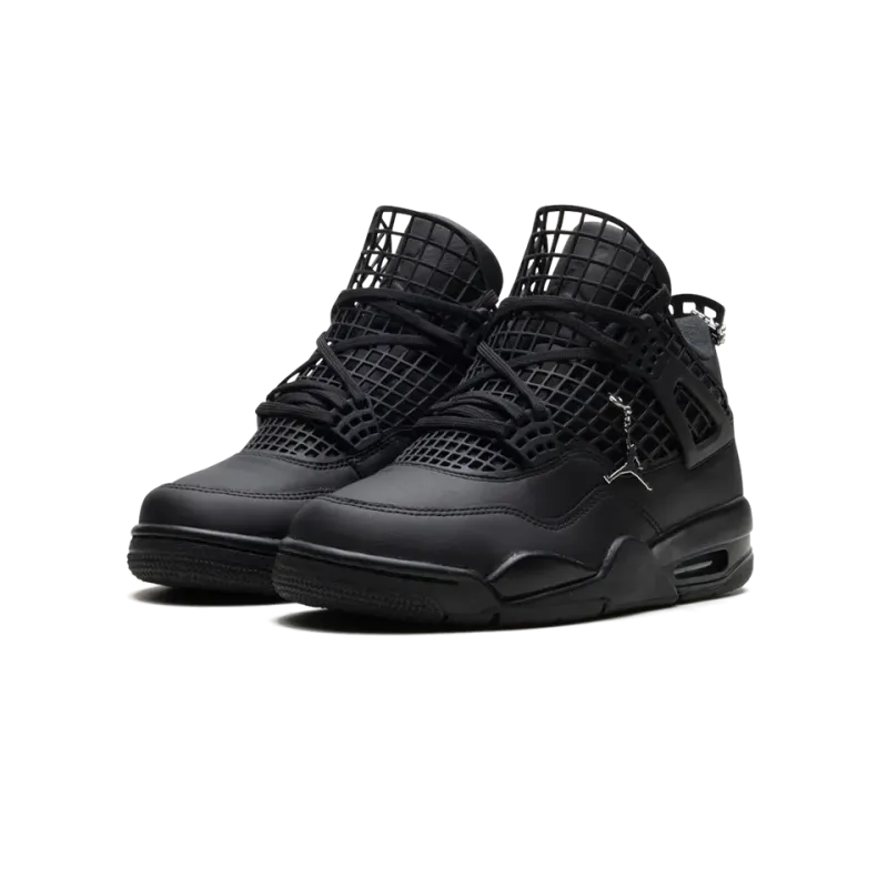 Jordan Air Jordan 4 WMNS Net Black Womens