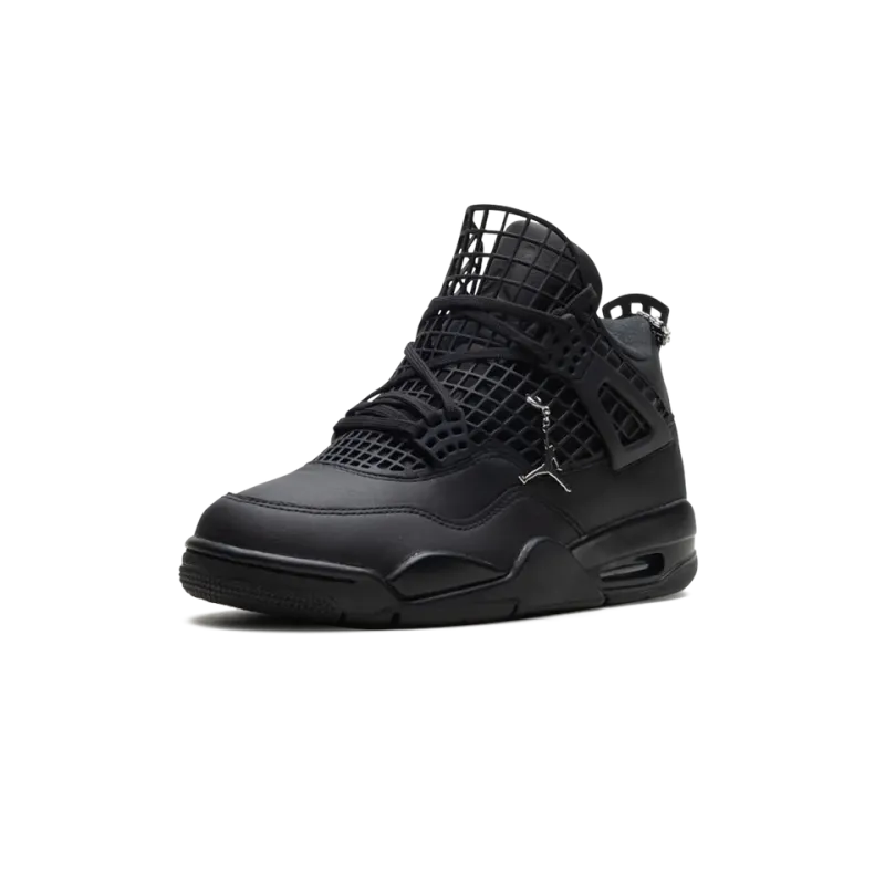 Jordan Air Jordan 4 WMNS Net Black Womens