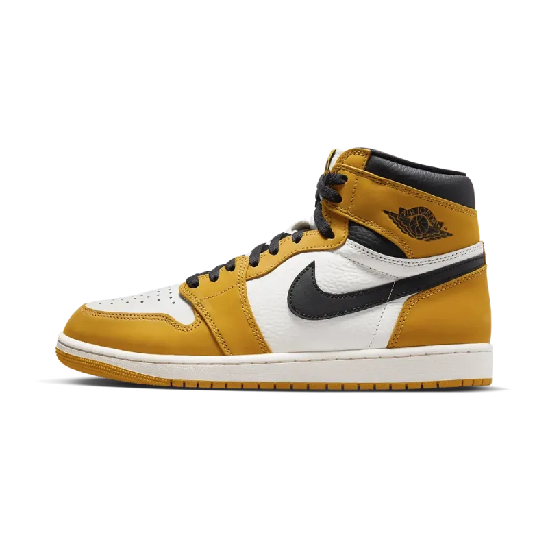 Jordan Air Jordan 1 Retro High OG Yellow Ochre Mens