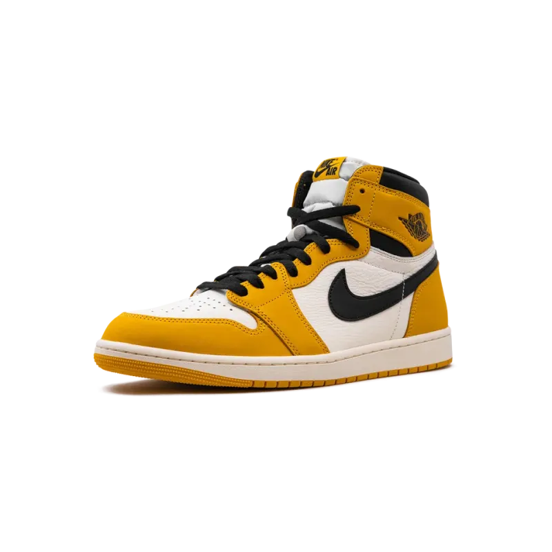 Jordan Air Jordan 1 Retro High OG Yellow Ochre Mens