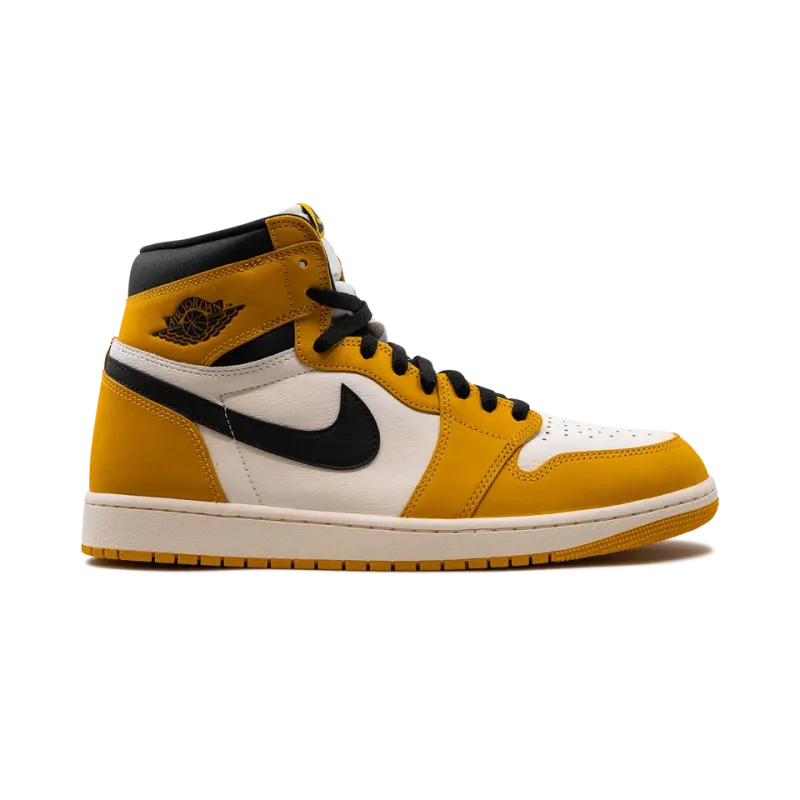 Jordan Air Jordan 1 Retro High OG Yellow Ochre Mens