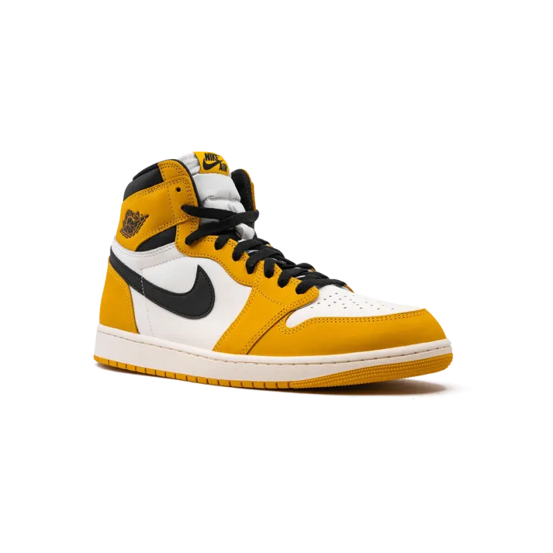 Jordan Air Jordan 1 Retro High OG Yellow Ochre Mens