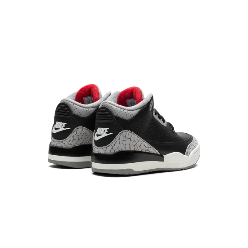 Jordan Air Jordan 3 PS Black Cement Pre School