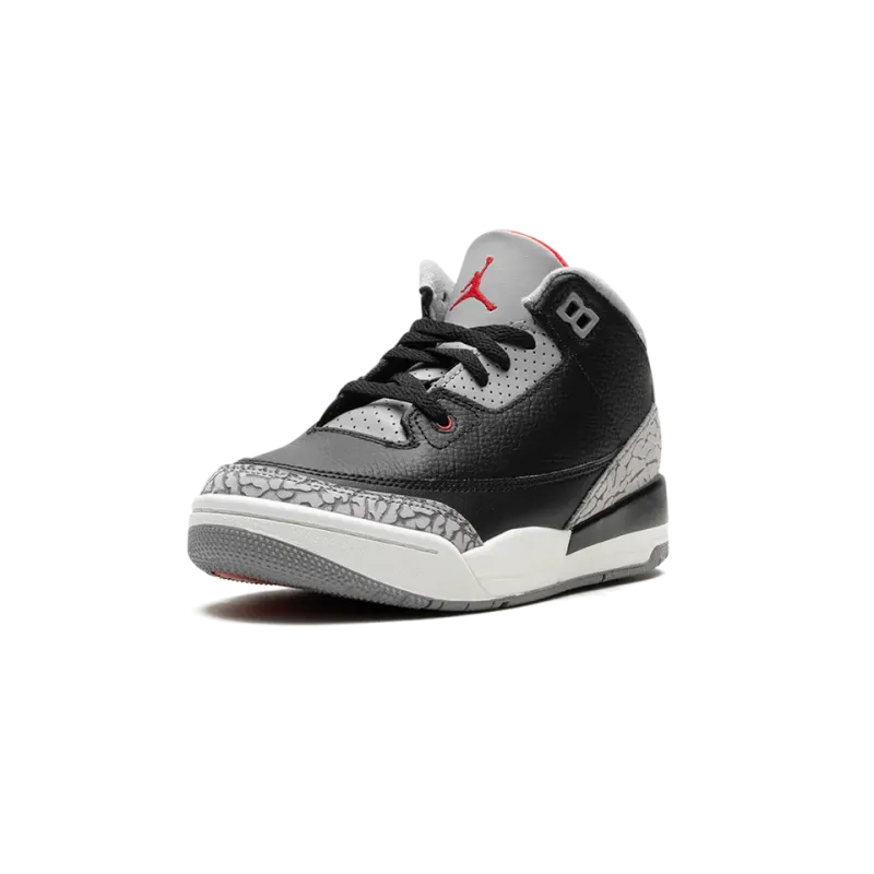 Jordan Air Jordan 3 PS Black Cement Pre School