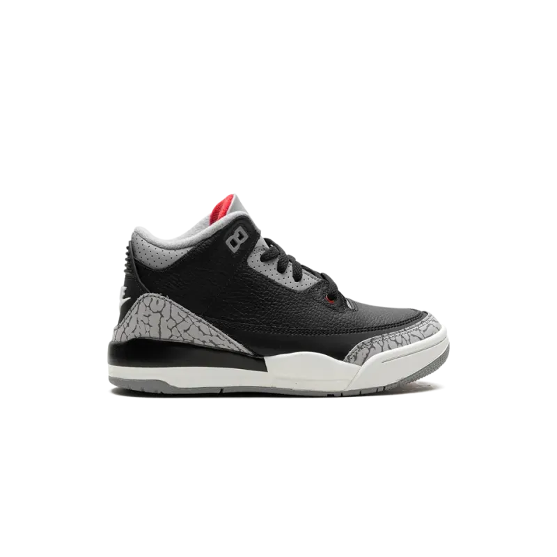 Jordan Air Jordan 3 PS Black Cement Pre School
