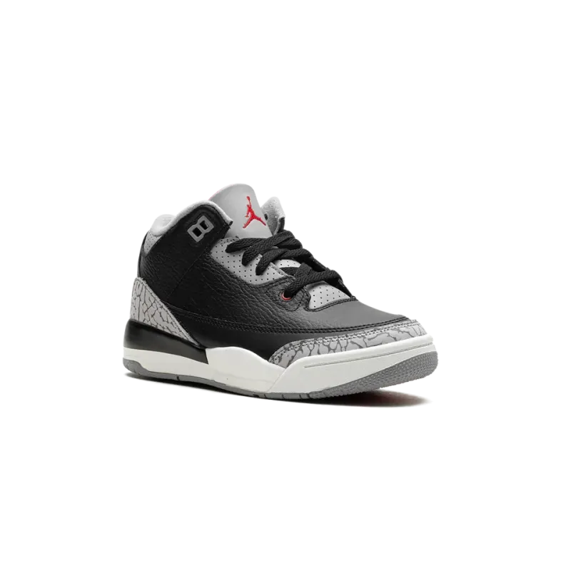 Jordan Air Jordan 3 PS Black Cement Pre School