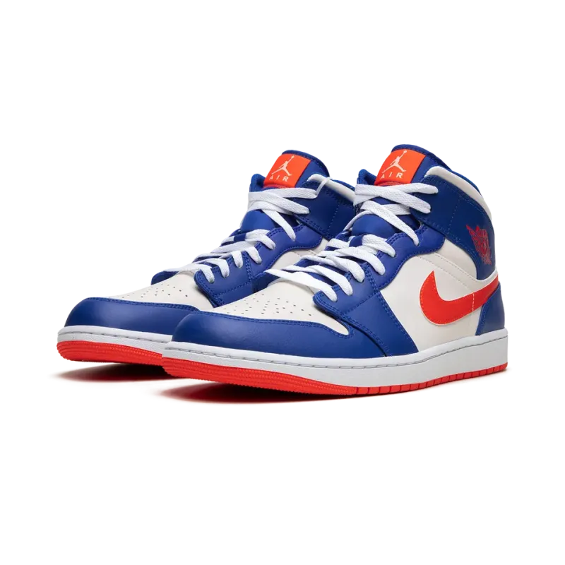 Jordan Air Jordan 1 Mid Knicks Mens