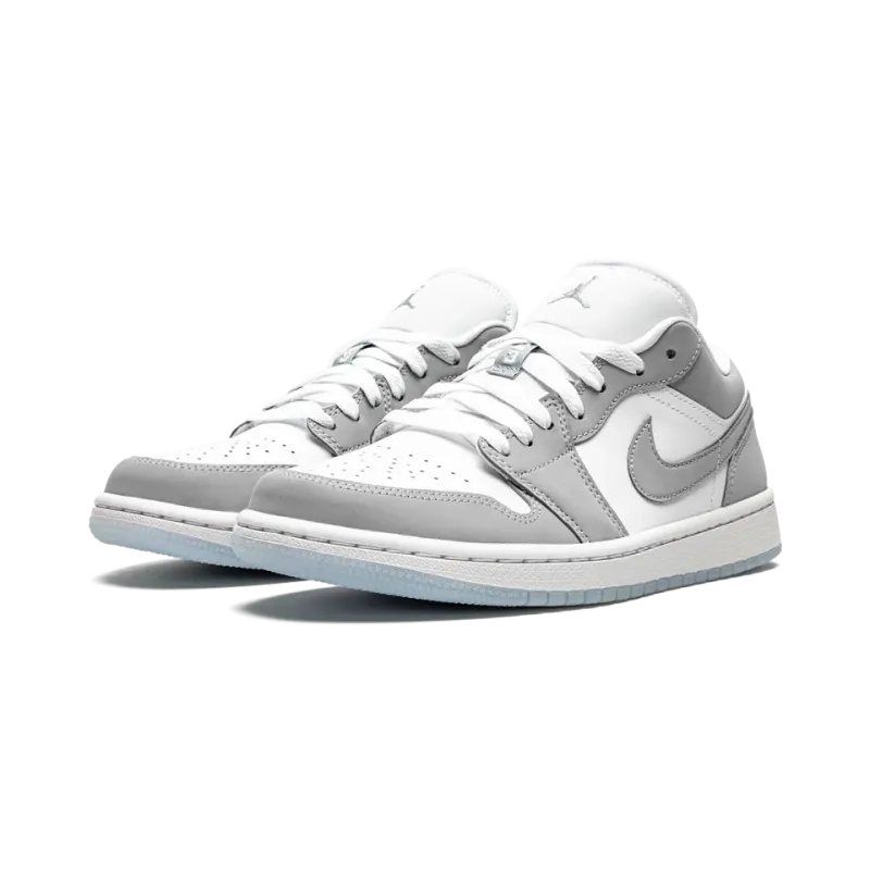 Jordan AIR JORDAN 1 LOW WMNS White / Wolf Grey Womens