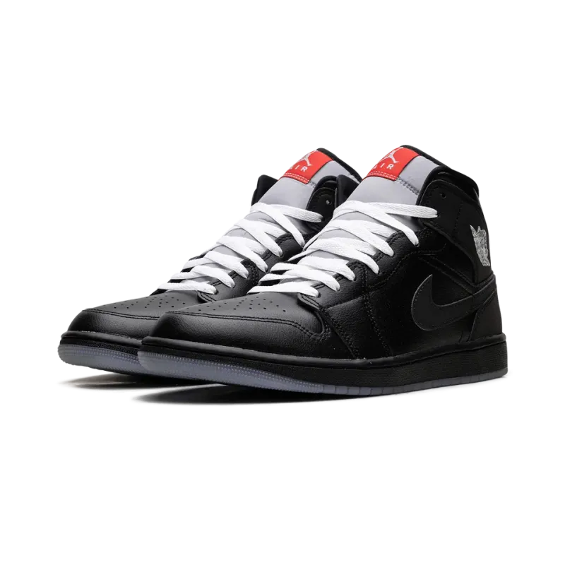 Jordan Jordan 1 Mid SE Black Metallic Reimagined Mens