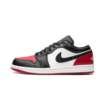 Jordan Air Jordan 1 Low Bred Toe Mens