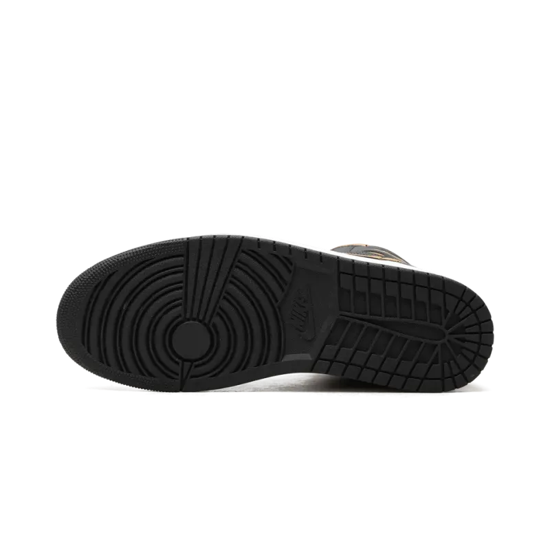 Jordan Air Jordan 1 Mid Black Mens