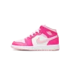 Jordan Air Jordan 1 Mid GS Fierce Pink Grade School