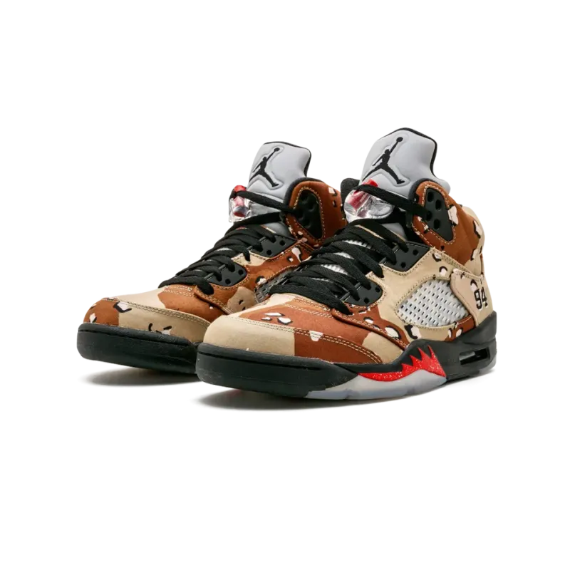 Jordan Air Jordan 5 Retro Supreme Camo Mens