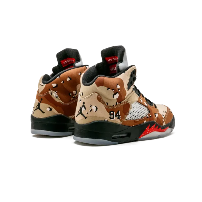 Jordan Air Jordan 5 Retro Supreme Camo Mens