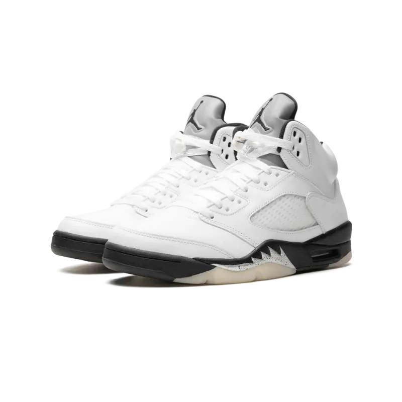 Jordan Air Jordan 5 White/Black Mens