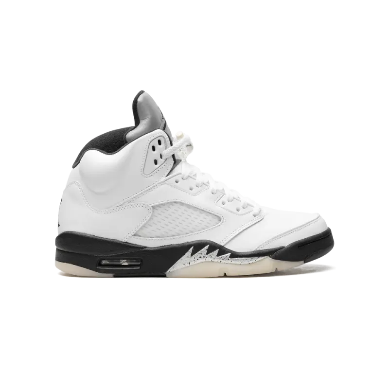 Jordan Air Jordan 5 White/Black Mens