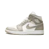 Jordan Air Jordan 1 Mid Linen / College Grey Mens