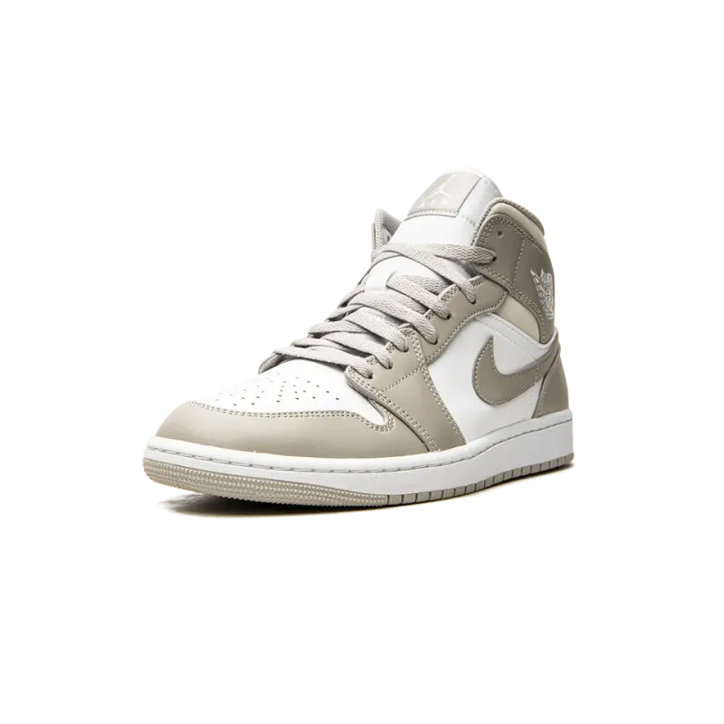 Jordan Air Jordan 1 Mid Linen / College Grey Mens