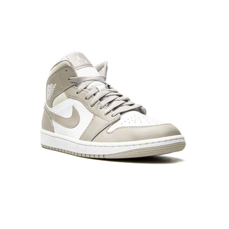 Jordan Air Jordan 1 Mid Linen / College Grey Mens