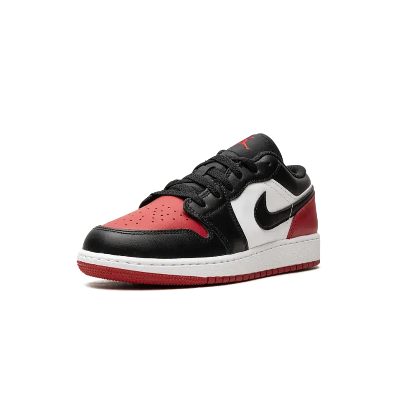 Jordan AIR JORDAN 1 LOW GS BRED TOE Grade School