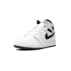 Jordan Air Jordan 1 Mid GS White/Black Grade School