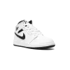 Jordan Air Jordan 1 Mid GS White/Black Grade School